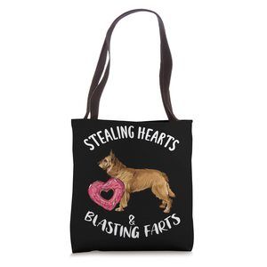 Stealing Hearts Blasting Farts Berger Picard Valentines Day Tote Bag >:)